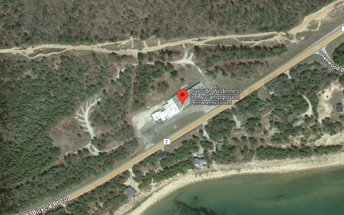 Bayside Hotel (Bayside Inn, The Surf) - Aerial Map